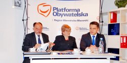 Pos�owie Platformy Obywatelskiej podsumowuj�... rz�dy swojej partii