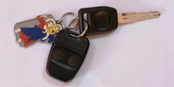 Znaleziono kluczyki od samochodu