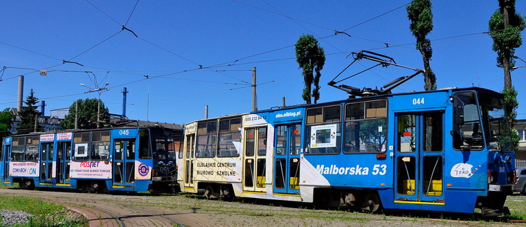 Stare-nowe tramwaje, pomkną po elbląskich szynach