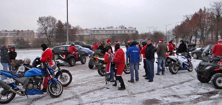 Mikołaje na motocyklach po raz kolejny obdarowali wychowanków Domu Dziecka