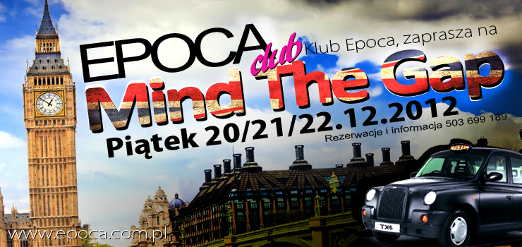 Mind The Gap! Przylatujemy na święta do Polski!