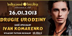 Ivan Komarenko gwiazd� 2 urodzin Bollywood Bowling! - do wygrania 20 bilet�w