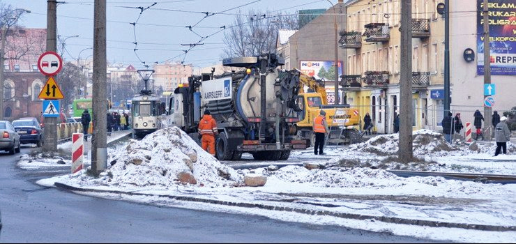 Jak będą kursowały tramwaje na przebudowywanej DW 503?