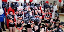 Elbl�skie cheerlesaders - Wicemistrzem Polski!