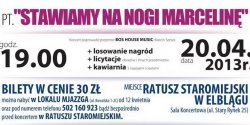 Ruszamy z kolejn� akcj� charytatywn� „Stawiamy na nogi Marcelin�”!