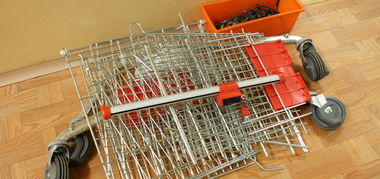 Kradł wózki spod hipermarketów oraz wózki dziecięce