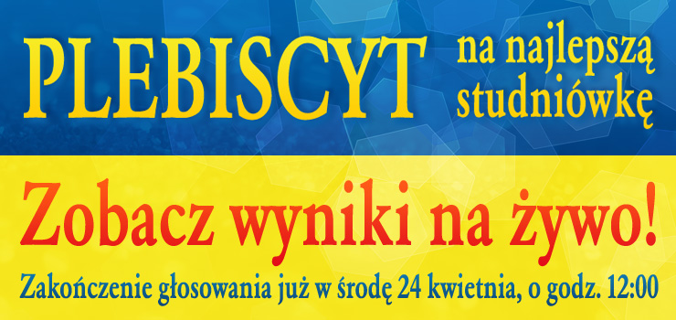 Plebiscyt na Najlepsz Studniwk - ostatnie minuty gosowania!