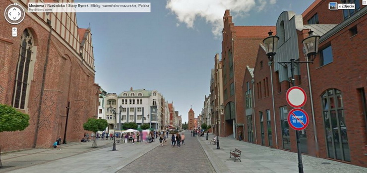 Wirtualny spacer po Elblgu dostpny ju na Google Street View!