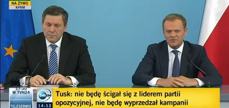 PREMIER DONALD TUSK: 