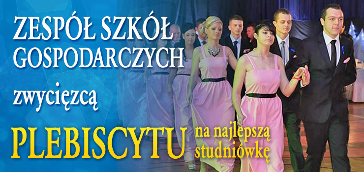 Plebiscyt na Najlepsz Studniwk zakoczony. Bal Absolwentw wygra ZSG!