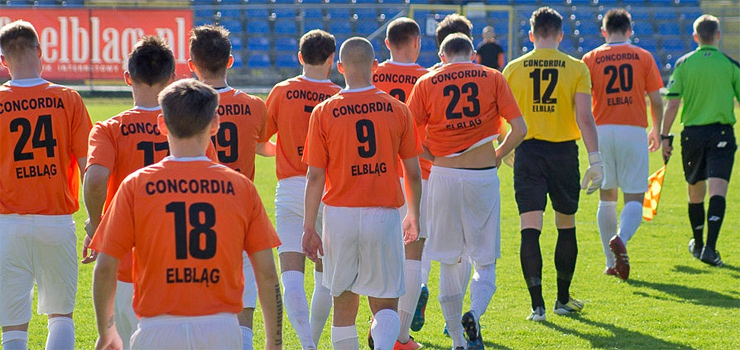 Concordia Elbląg stacza się po równi pochyłej. Porażka 0:1 z Radomiakiem.