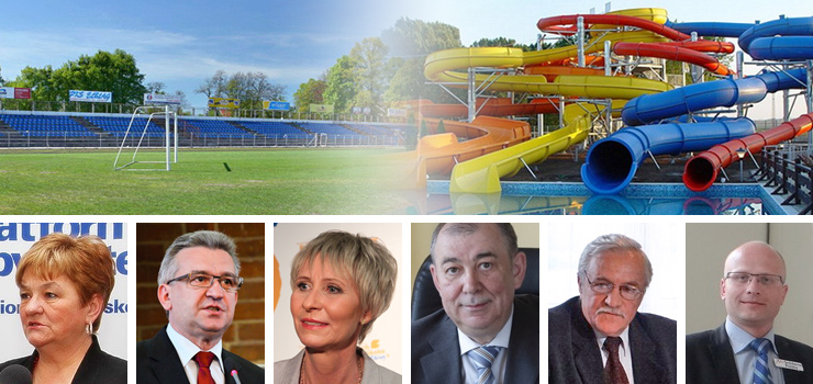 Stadion i Aquapark - miejskie inwestycje sol w oku lokalnych politykw?