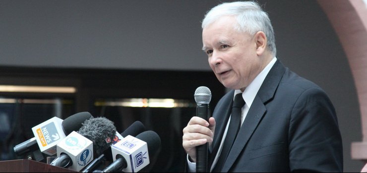 O Elblągu w Warszawie. Konferencja prasowa Jerzego Wilka z Jarosławem Kaczyńskim