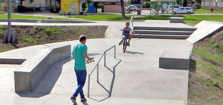 Skatepark w stanie gotowoci