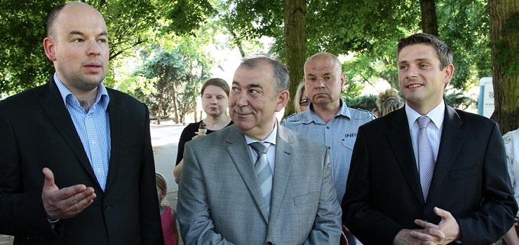 Działkowcy, przekop i rozwój elbląskiego portu. Posłowie PiS odwiedzili wczoraj Elbląg