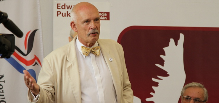 Janusz Korwin- Mikke: Podstawow rzecz, ktr powinien zrobi pan Pukin to likwidacja koryta miejskiego