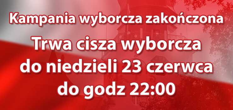 Do godziny 22.00 w niedziel trwa cisza wyborcza