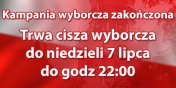 Do godziny 22.00 w niedziel trwa cisza wyborcza