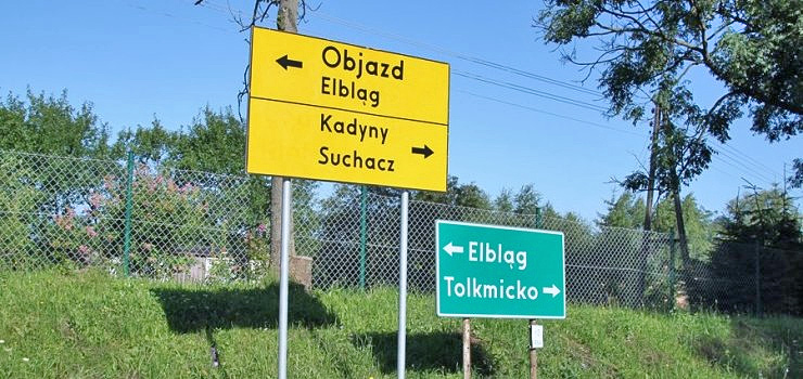Do Tolkmicka wiedzie droga kręta i wyboista - zobacz zdjęcia
