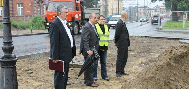 Prezydent i zastępcy wizytują miejskie inwestycje - informacja nadesłana