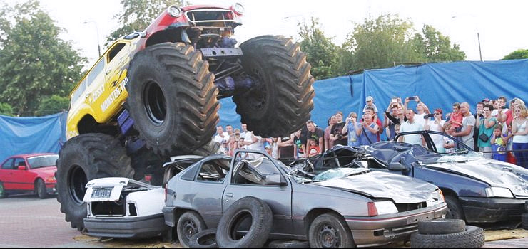Monster Truck zawitał do Elbląga - zobacz zdjęcia