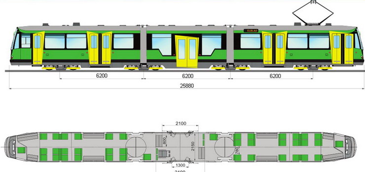 W listopadzie po elblskich szynach pomkn dwa nowe tramwaje