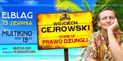 Wojciech Cejrowski wyst�pi w Elbl�gu z programem 