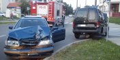 Kolizja Volvo z Seatem na Niepodlegoci