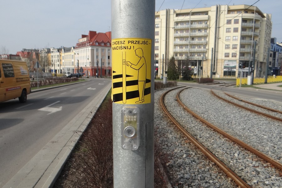 Nacinij i przejd bez strachu - na Krlewieckiej i Odrodzenia bdzie bezpieczniej