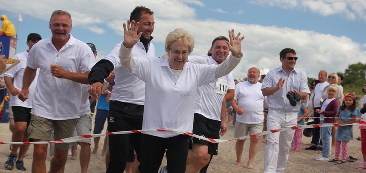 Helena Pilejczyk w Alei Gwiazd Sportu w Dziwnowie