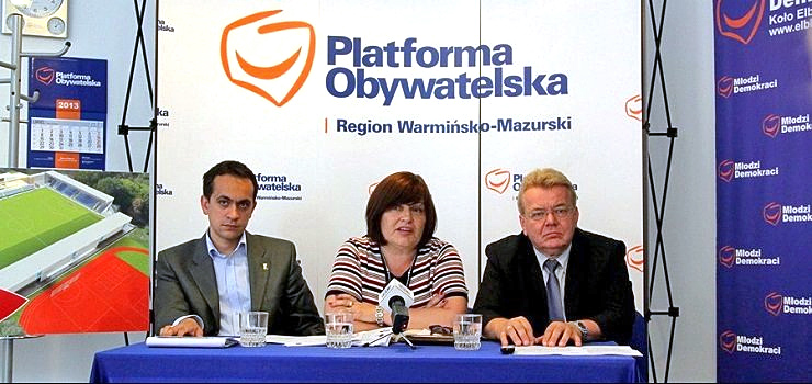 Radni PO: Budowa stadionu to także nowe miejsca pracy dla elblążan i zastrzyk finansowy dla Miasta