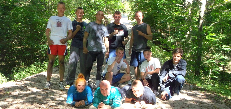Piciarze UKS „Kontra” Elblg kocz zgrupowanie sportowe