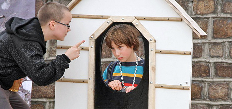Elbląg zrywa łańcuchy! Młodzi w obronie zwierząt przykuli się do bud