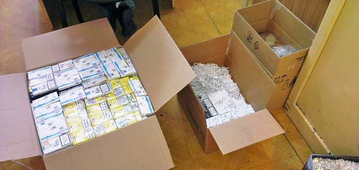 Zabezpieczyli papierosy bez akcyzy