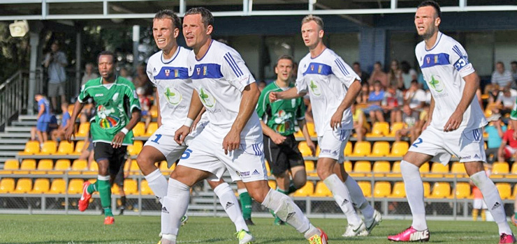 Olimpia Elbląg liderem II ligi po zwycięstwie w Siedlcach. Zobacz jak padały bramki