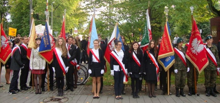 Gimnazjum nr 4 na XV Zjedzie Herbertowskich Szk