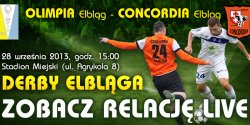 Ju� dzi� pi�karskie derby Elbl�ga. Czy Olimpia umocni si� na pozycji lidera?