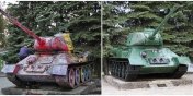 Czog T-34 odmalowany. "Nie chcemy, eby straszy"