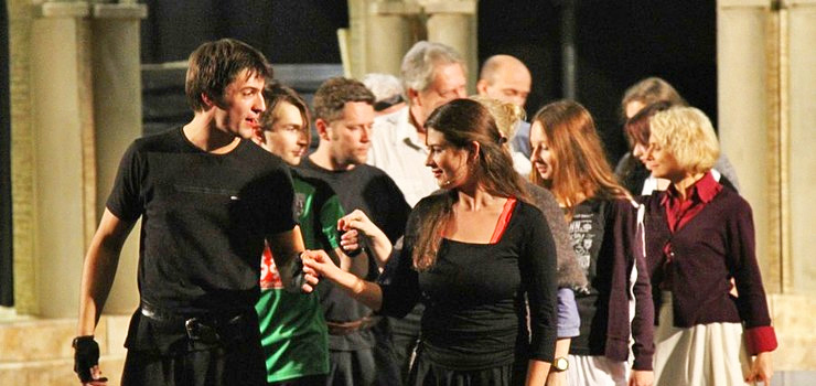 Zobacz zdjęcia z próby spektaklu "Romeo i Julia"