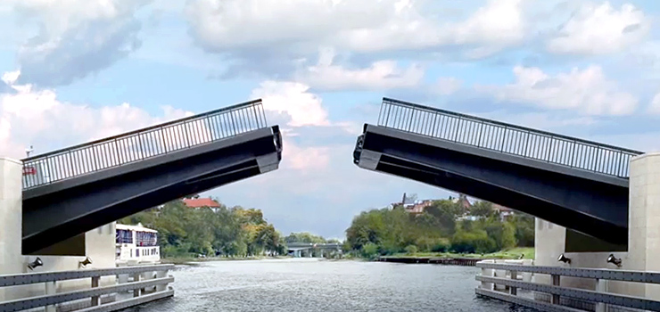 Elbląski Most w reklamie Grupy Żywiec