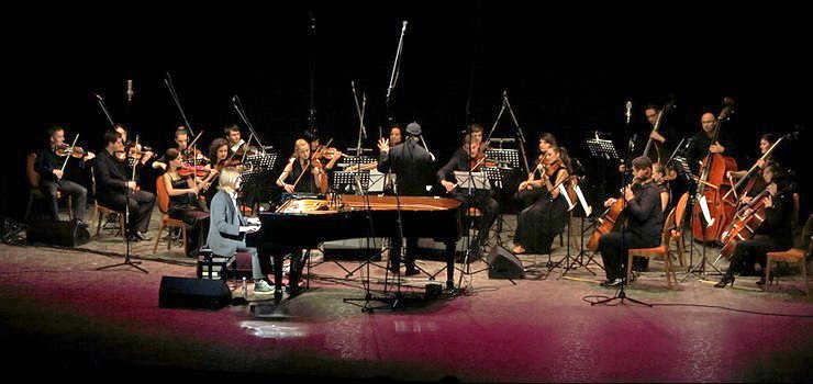 Leszek Możdżer z EOK - w tym przypadku kameralny koncert nie mógł mieć miejsca