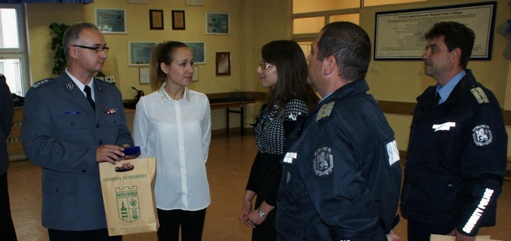 Delegacja z Bugarii poznawaa prac elblskiej policji