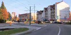 Niebezpieczne przej�cie w ul. Grobla �w. Jerzego. Czy potrzeba tu sygnalizacji?