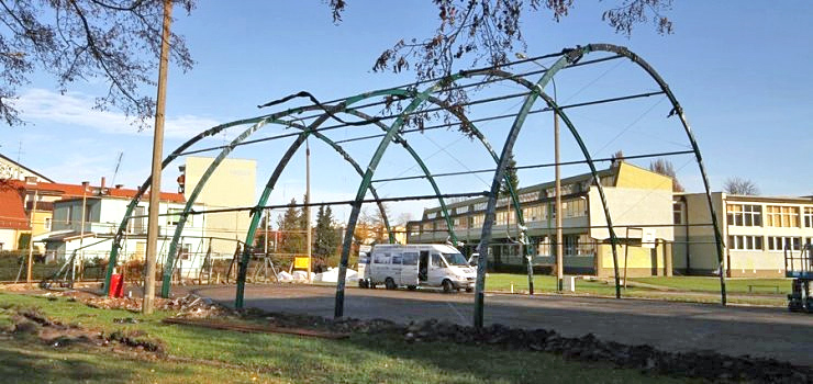 W Elblągu budują nową halę sportową – zobacz gdzie