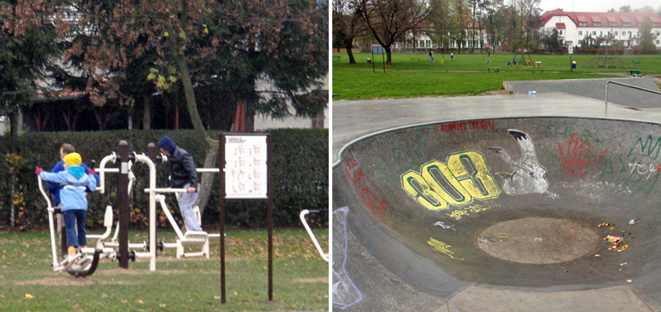 Infrastruktura na zieleńcu. Jak państwowe, to niczyje?