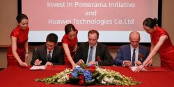 Chiński gigant na Pomorzu. Firmy z Gdańska i Olsztyna podpisują umowy z Huawei