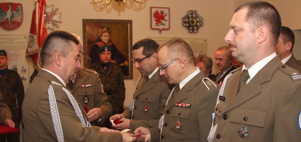 Uroczysta zbiórka Dowództwa 16 PDZ