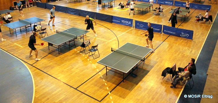 Liga i Grand Prix Elbląga w tenisie stołowym