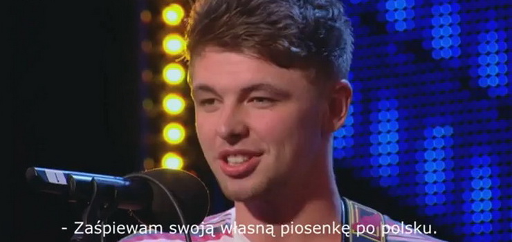 Polak w brytyjskim "Mam Talent" czy internetowy art?