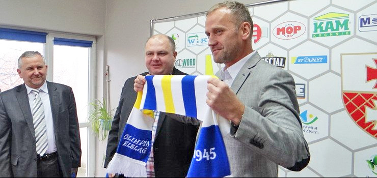 Adam Boros nowym trenerem Olimpii Elbląg "Chcemy utrzymać się w II lidze"